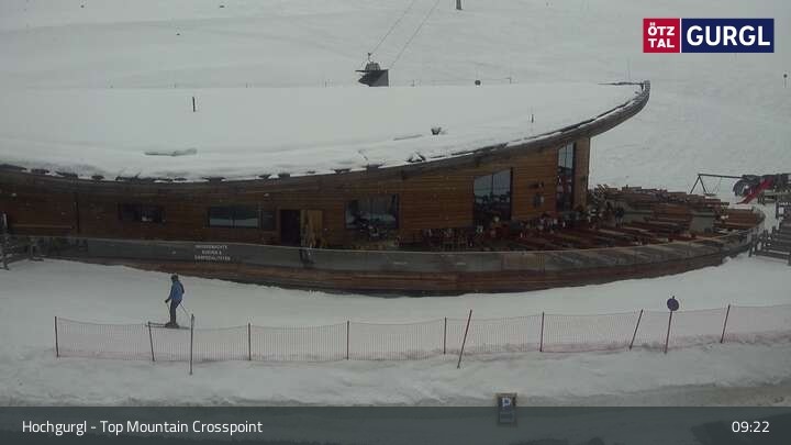 Archiv Foto Webcam Hochgurgl - Top Mountain Crosspoint