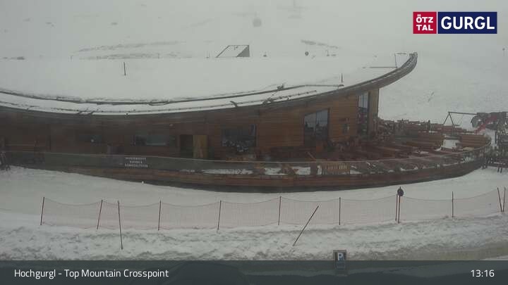 Archiv Foto Webcam Hochgurgl - Top Mountain Crosspoint