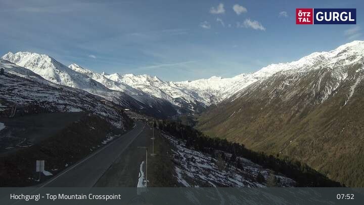 Archiv Foto Webcam Hochgurgl - Top Mountain Crosspoint