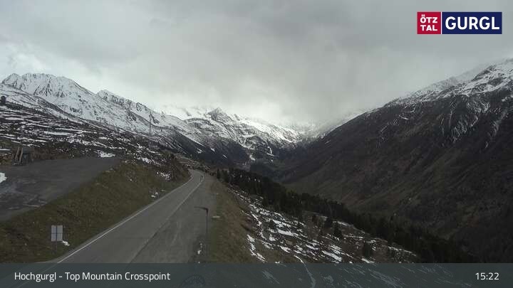 Archiv Foto Webcam Hochgurgl - Top Mountain Crosspoint