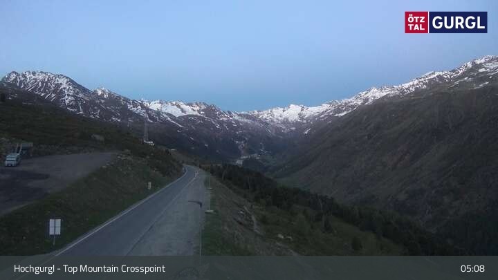 Archiv Foto Webcam Hochgurgl - Top Mountain Crosspoint