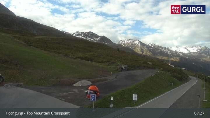 Archiv Foto Webcam Hochgurgl - Top Mountain Crosspoint
