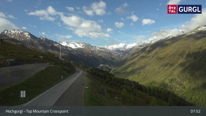 Archiv Foto Webcam Hochgurgl - Top Mountain Crosspoint