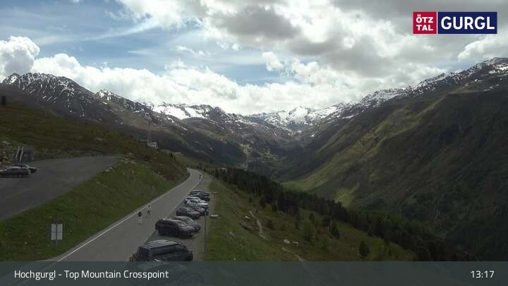 Archiv Foto Webcam Hochgurgl - Top Mountain Crosspoint