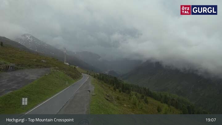 Archiv Foto Webcam Hochgurgl - Top Mountain Crosspoint