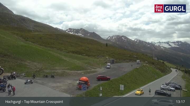 Archiv Foto Webcam Hochgurgl - Top Mountain Crosspoint