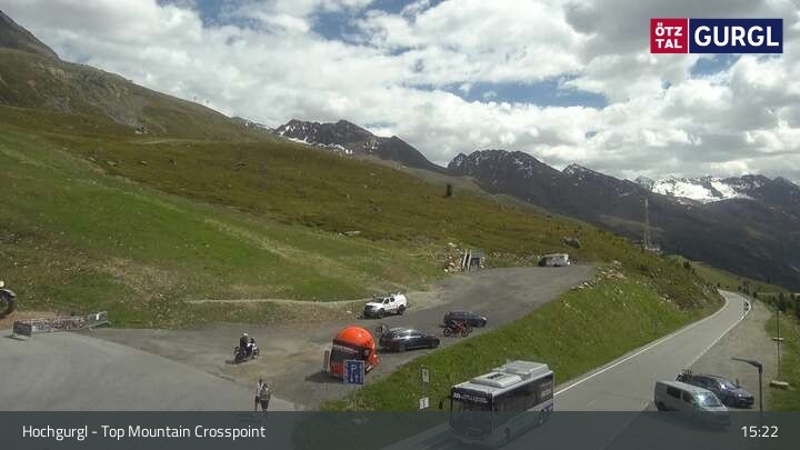 Archiv Foto Webcam Hochgurgl - Top Mountain Crosspoint