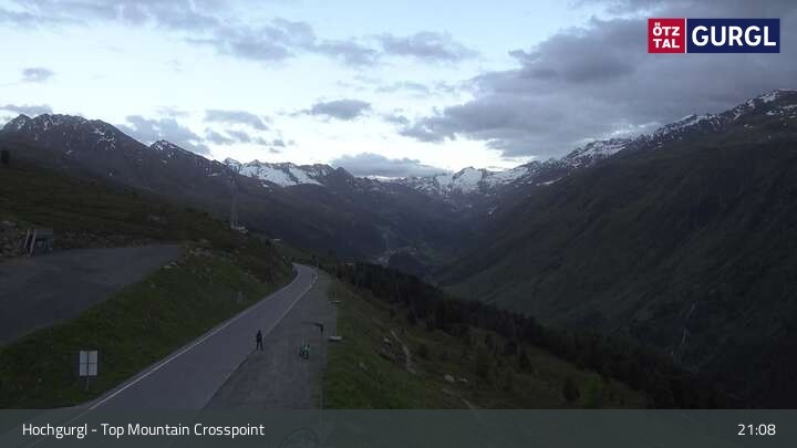 Archiv Foto Webcam Hochgurgl - Top Mountain Crosspoint
