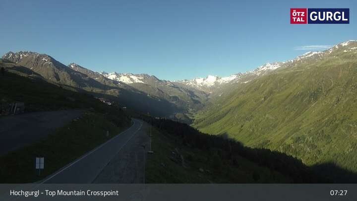Archiv Foto Webcam Hochgurgl - Top Mountain Crosspoint