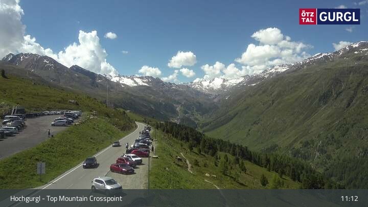 Archiv Foto Webcam Hochgurgl - Top Mountain Crosspoint