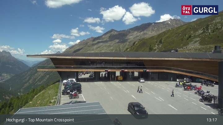 Archiv Foto Webcam Hochgurgl - Top Mountain Crosspoint
