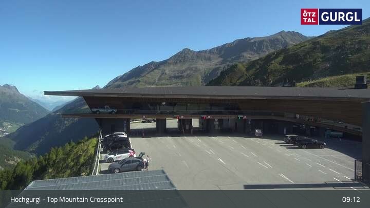 Archived image Webcam Hochgurgl (Tyrol) Top Mountain Crosspoint