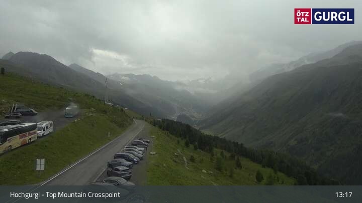 Archiv Foto Webcam Hochgurgl - Top Mountain Crosspoint