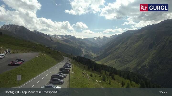 Archiv Foto Webcam Hochgurgl - Top Mountain Crosspoint