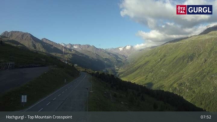 Archiv Foto Webcam Hochgurgl - Top Mountain Crosspoint