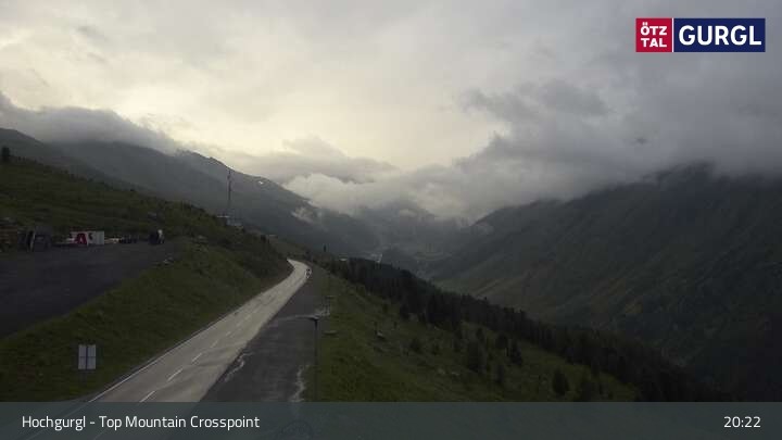 Archiv Foto Webcam Hochgurgl - Top Mountain Crosspoint