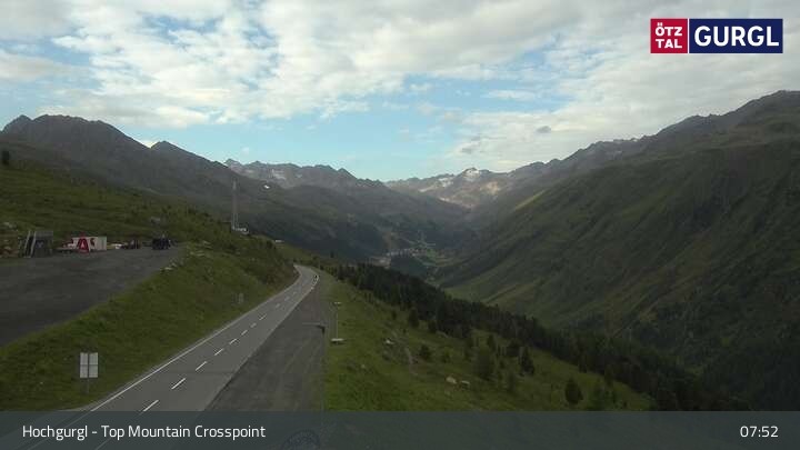 Archiv Foto Webcam Hochgurgl - Top Mountain Crosspoint