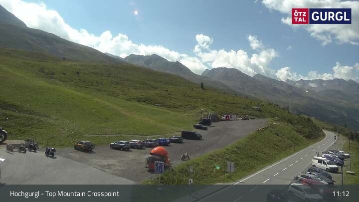 Archiv Foto Webcam Hochgurgl - Top Mountain Crosspoint