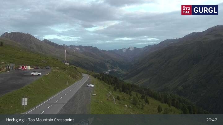 Archived image Webcam Hochgurgl (Tyrol) Top Mountain Crosspoint