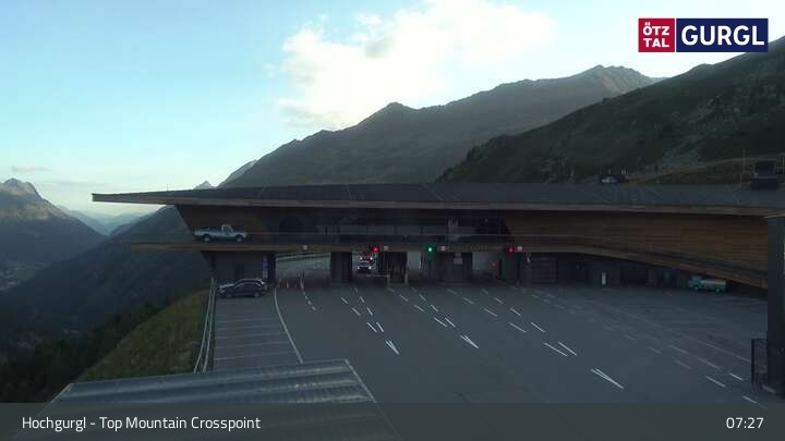 Archived image Webcam Hochgurgl (Tyrol) Top Mountain Crosspoint