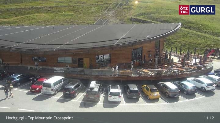 Archived image Webcam Hochgurgl (Tyrol) Top Mountain Crosspoint