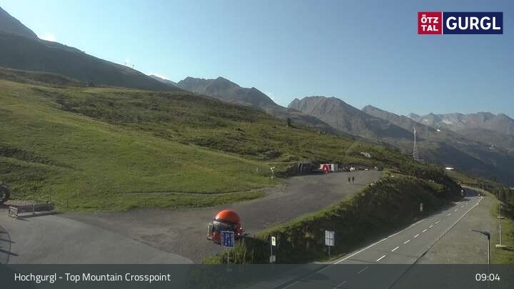 Archiv Foto Webcam Hochgurgl - Top Mountain Crosspoint