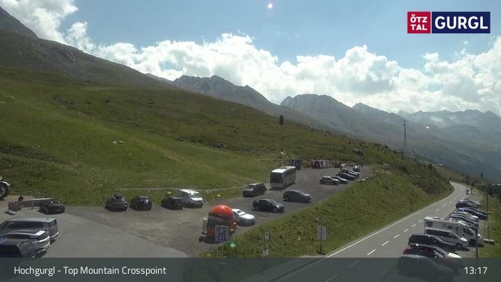 Archiv Foto Webcam Hochgurgl - Top Mountain Crosspoint