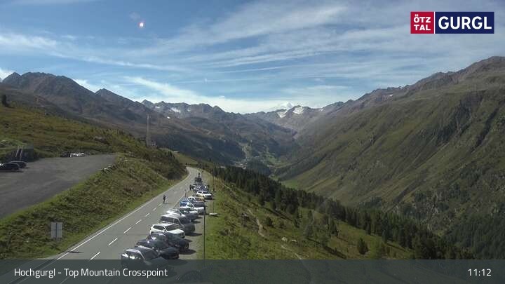 Archiv Foto Webcam Hochgurgl - Top Mountain Crosspoint