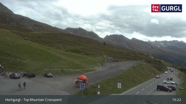 Archiv Foto Webcam Hochgurgl - Top Mountain Crosspoint