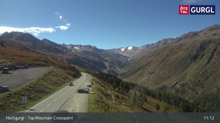 Archiv Foto Webcam Hochgurgl - Top Mountain Crosspoint