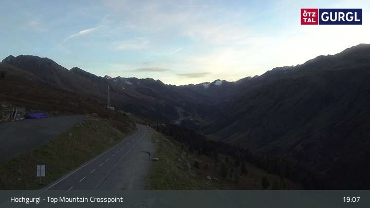 Archived image Webcam Hochgurgl (Tyrol) Top Mountain Crosspoint