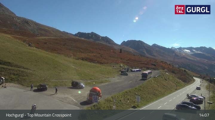Archiv Foto Webcam Hochgurgl - Top Mountain Crosspoint