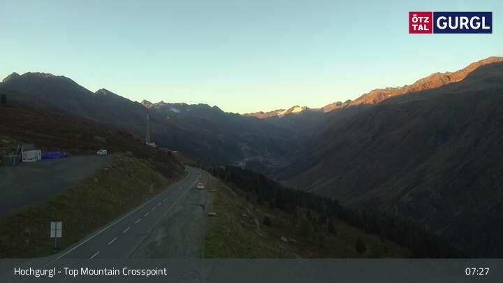Archiv Foto Webcam Hochgurgl - Top Mountain Crosspoint