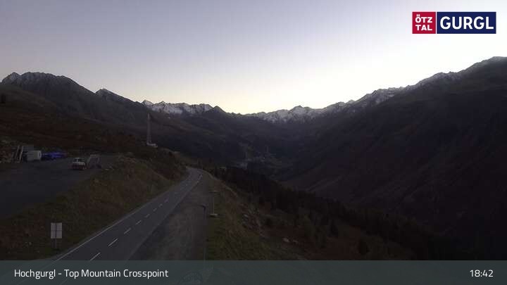 Archived image Webcam Hochgurgl (Tyrol) Top Mountain Crosspoint