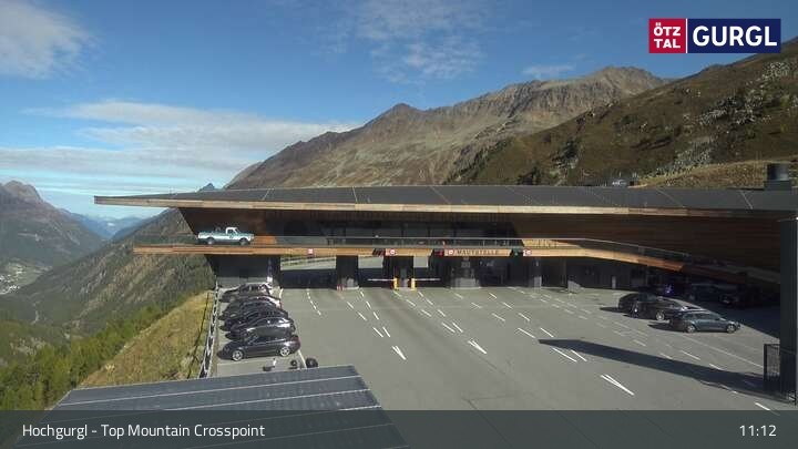 Archived image Webcam Hochgurgl (Tyrol) Top Mountain Crosspoint