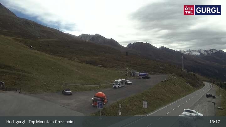 Archived image Webcam Hochgurgl (Tyrol) Top Mountain Crosspoint