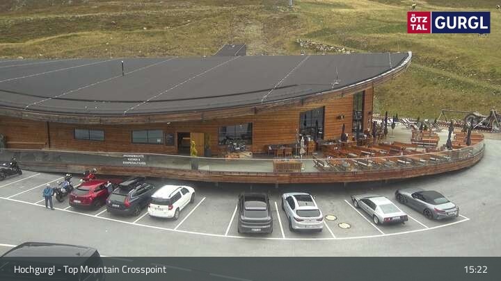 Archived image Webcam Hochgurgl (Tyrol) Top Mountain Crosspoint