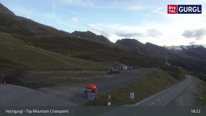 Archiv Foto Webcam Hochgurgl - Top Mountain Crosspoint