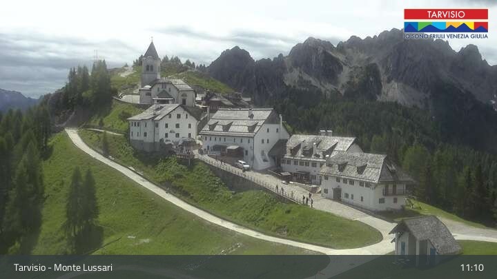 Archived image Webcam Tarvisio - Monte Lussari