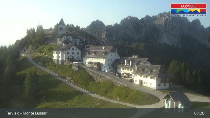 Archived image Webcam Tarvisio - Monte Lussari