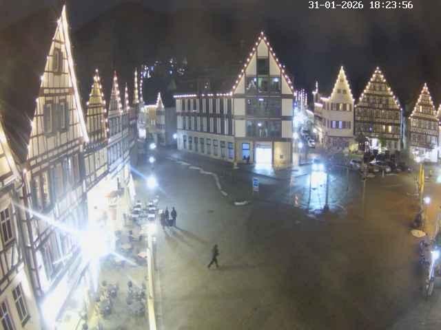 Archiv Foto Webcam Marktplatz von Bad Urach