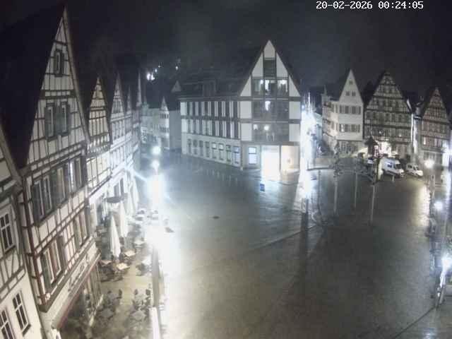 Archived image Webcam Bad Urach Market Square