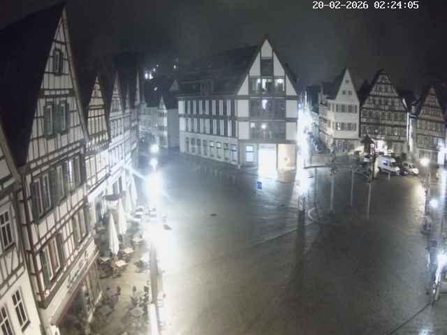 Archived image Webcam Bad Urach Market Square