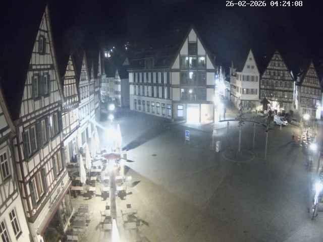 Archived image Webcam Bad Urach Market Square