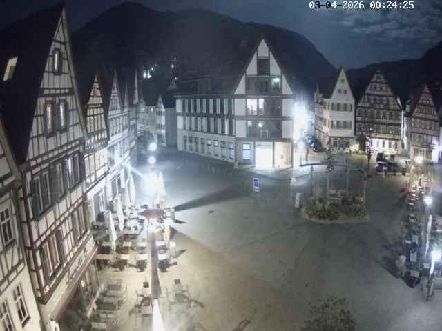 Archived image Webcam Bad Urach Market Square