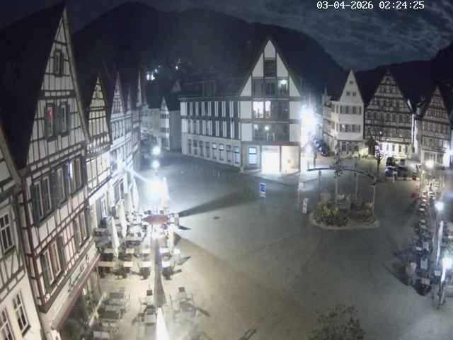 Archived image Webcam Bad Urach Market Square