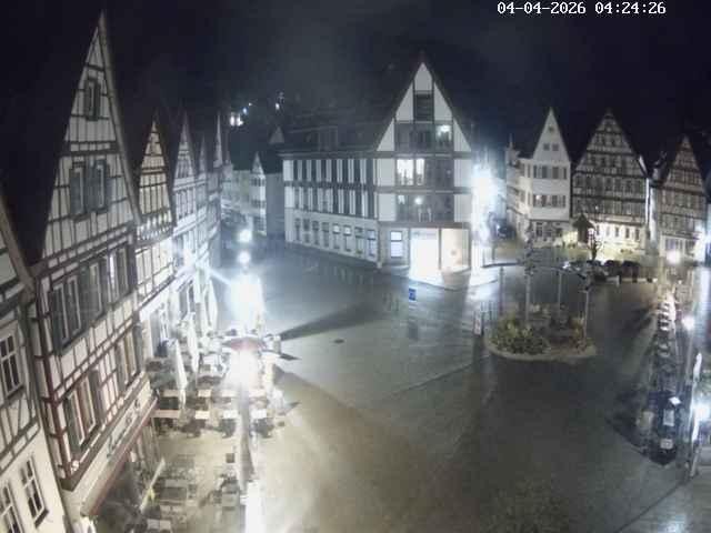 Archiv Foto Webcam Marktplatz von Bad Urach