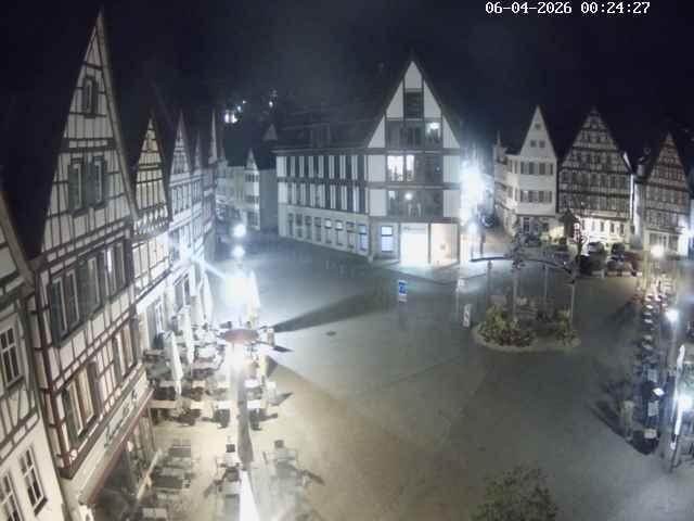 Archiv Foto Webcam Marktplatz von Bad Urach