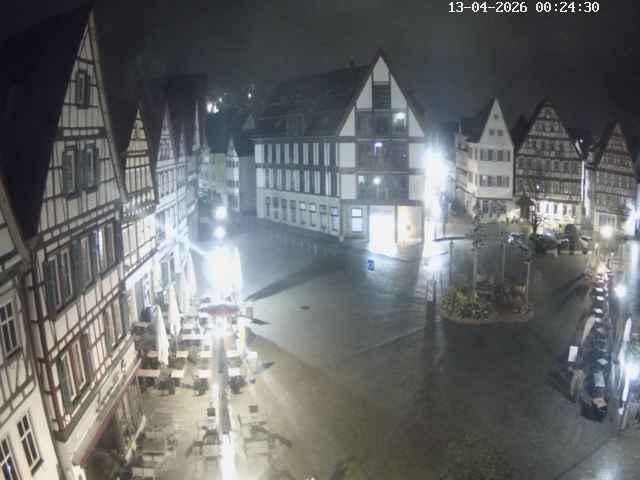 Archived image Webcam Bad Urach Market Square