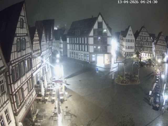 Archived image Webcam Bad Urach Market Square